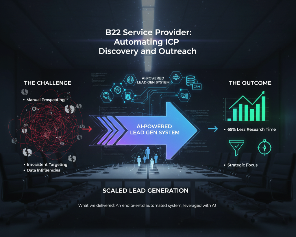 How a Digital Tech Agency Scaled B2B Lead Generation with AI